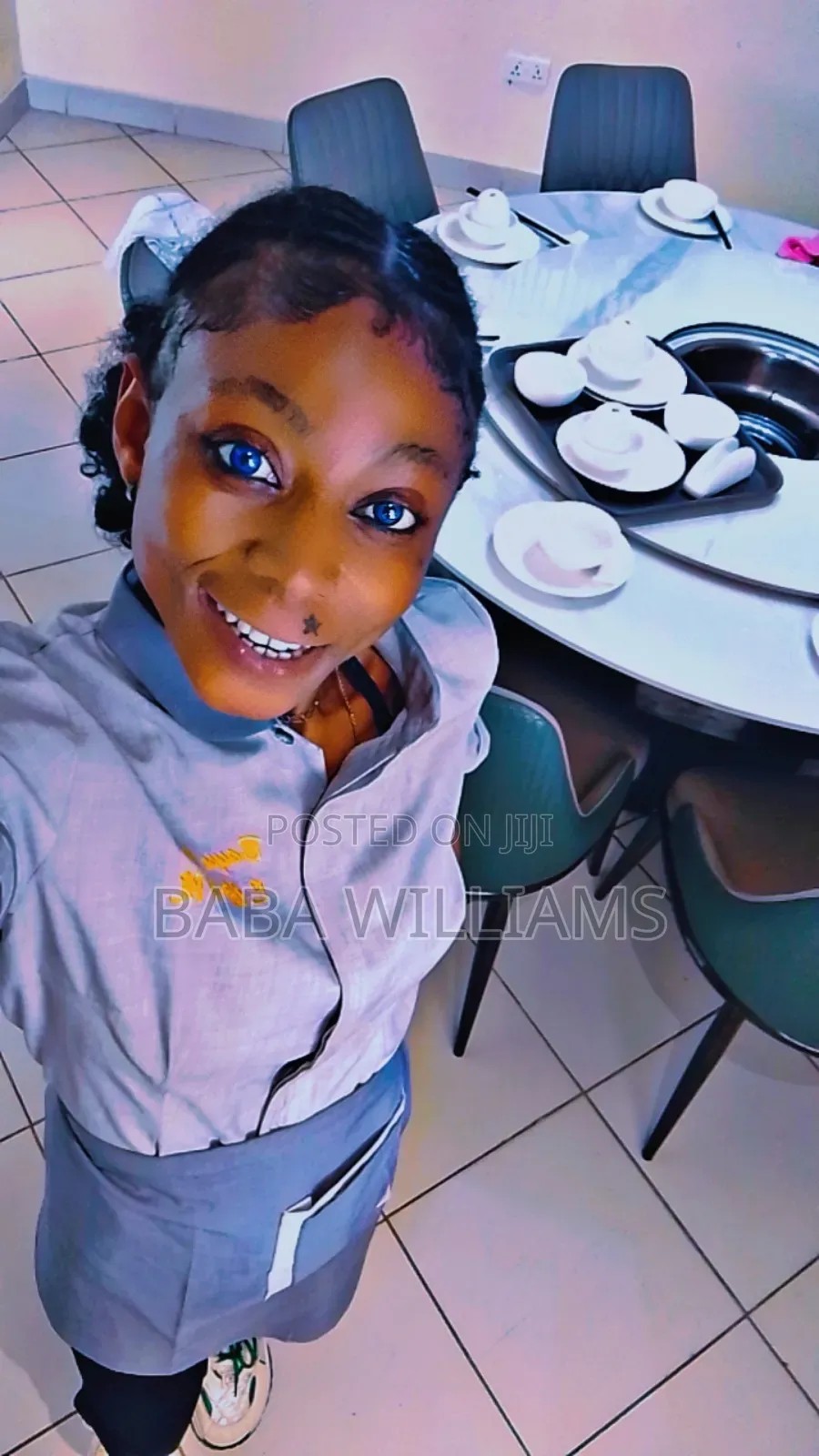 Waitress,Receptionist