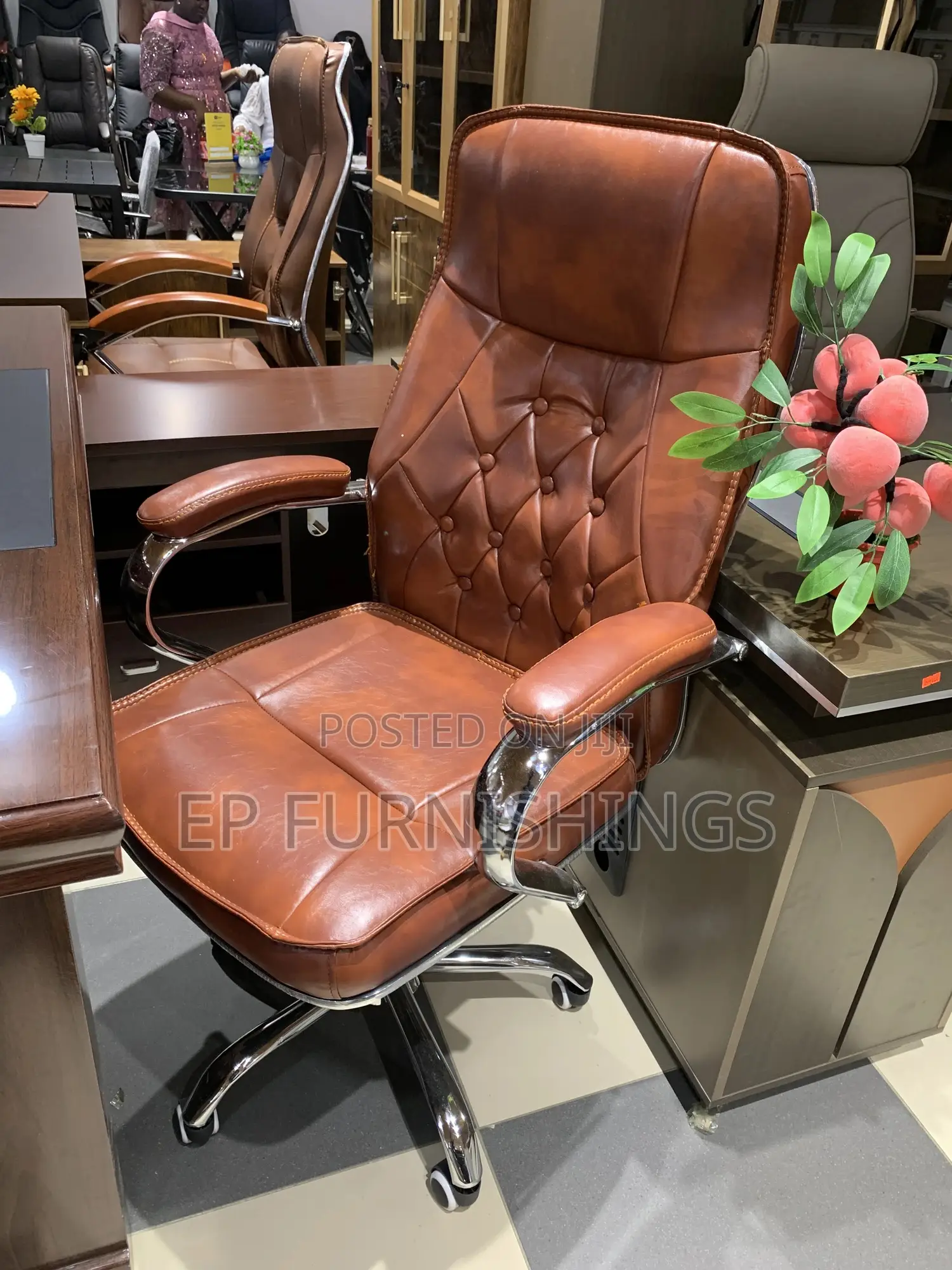 Executive Leather Office Chair