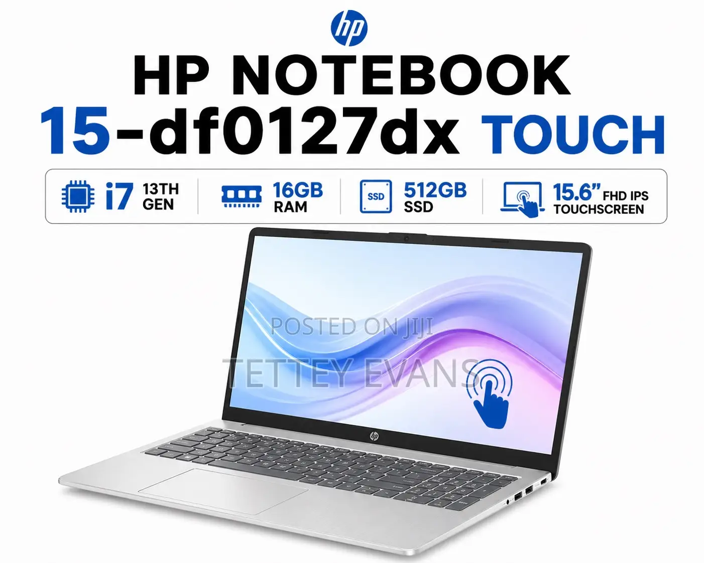 New Laptop HP 15-da3007nia 8GB Intel Core i7 SSD 512GB