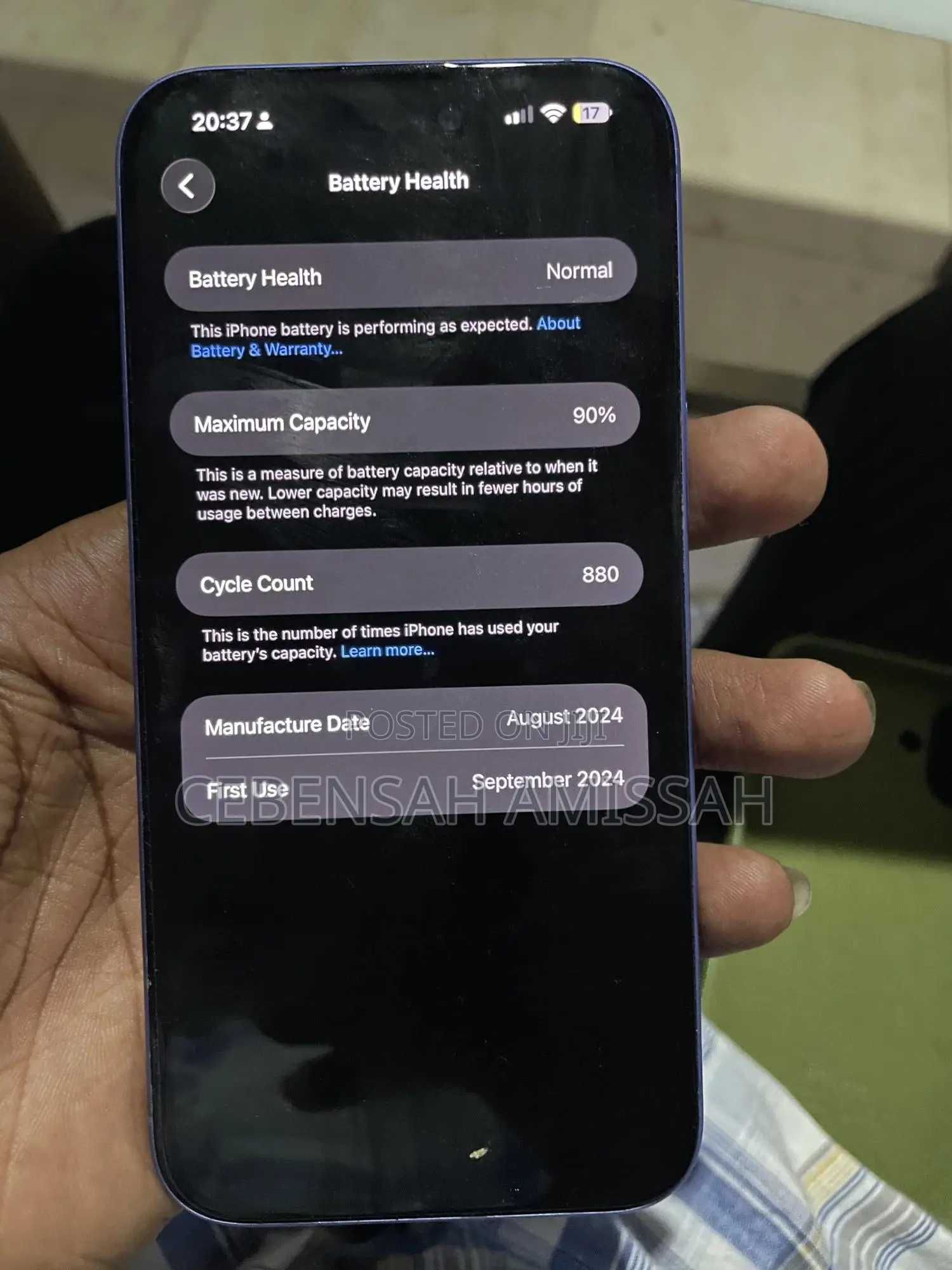 Apple iPhone 16 Plus 128 GB Blue
