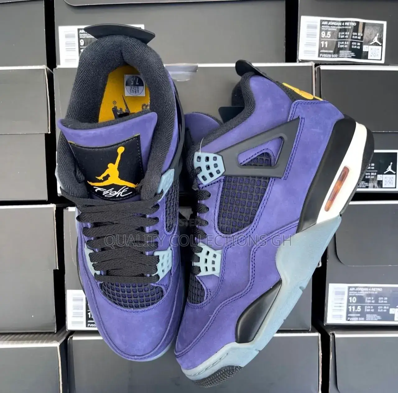 Air Jordan 4 Retro Lakers
