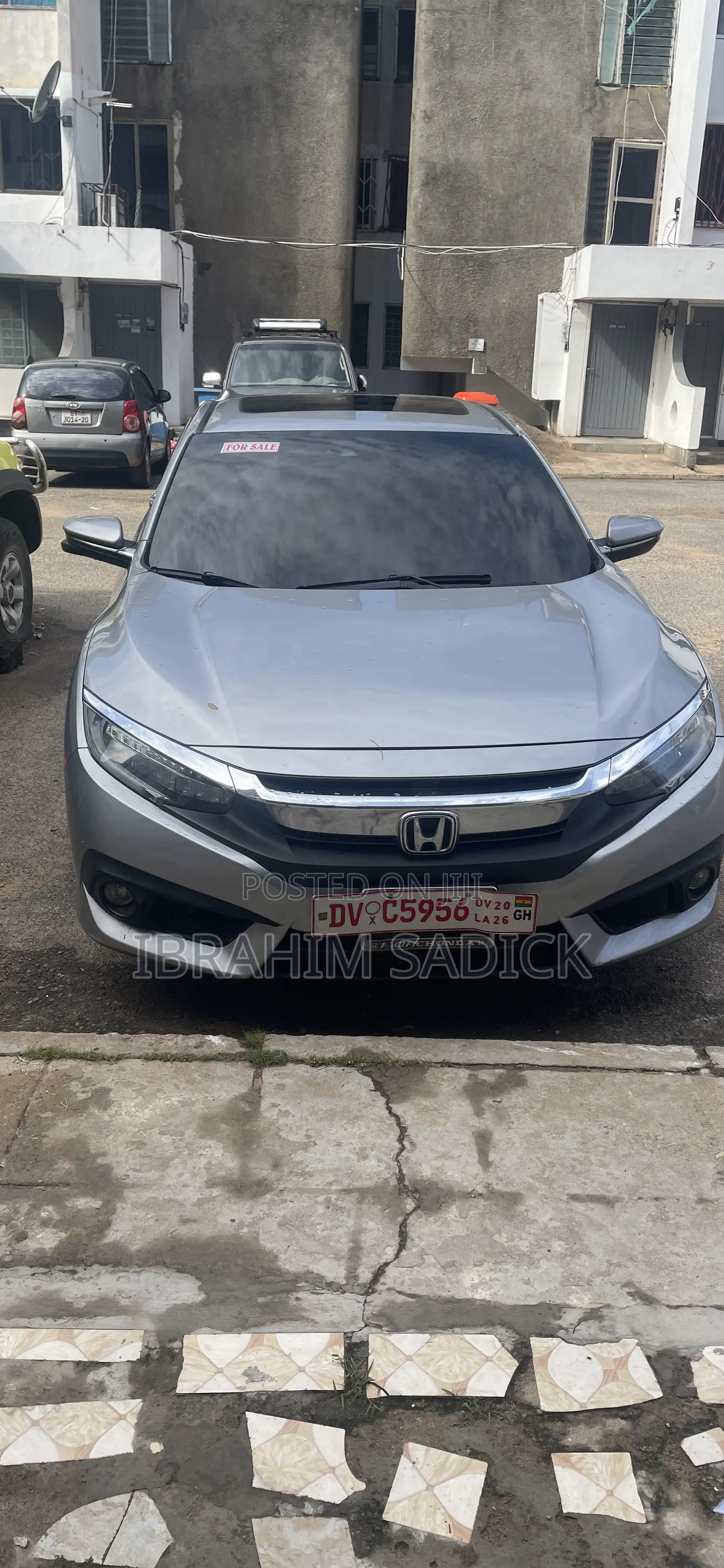 Honda Civic Touring 4dr Sedan (1.5L 4cyl) 2017 Silver