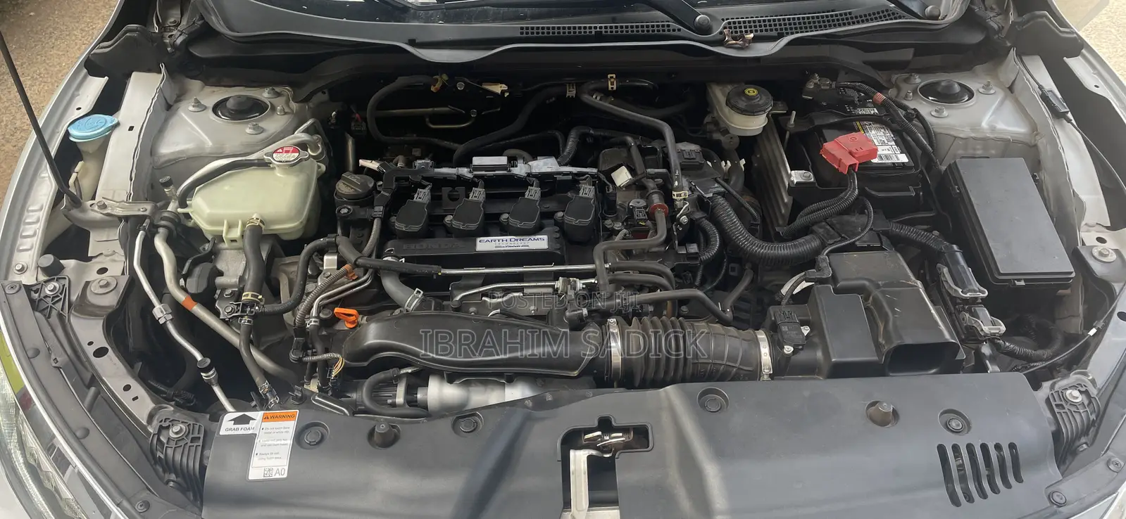 Honda Civic Touring 4dr Sedan (1.5L 4cyl) 2017 Silver
