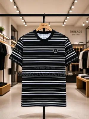 Men’S Stripped Tees Available