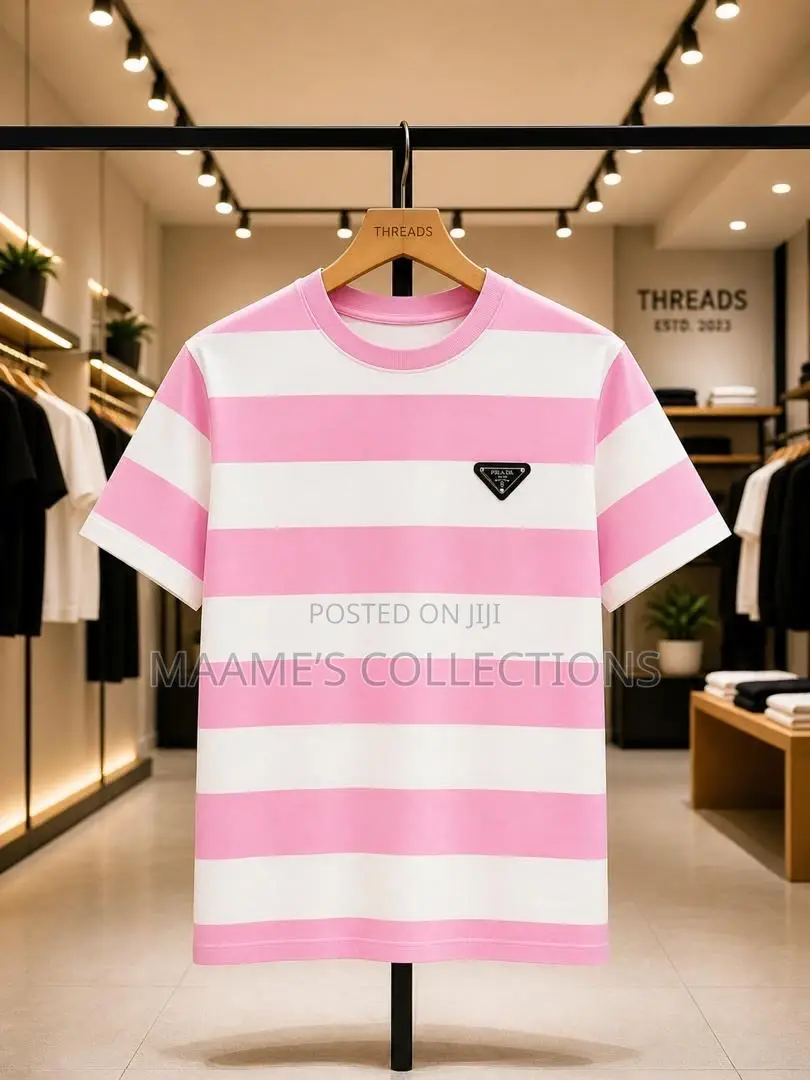 Men’S Stripped Tees Available