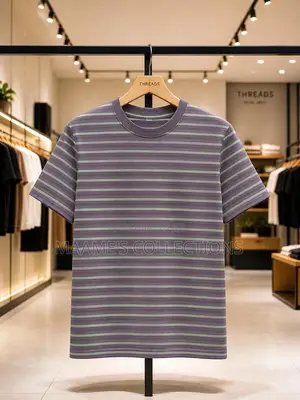 Men’S Stripped Tees Available