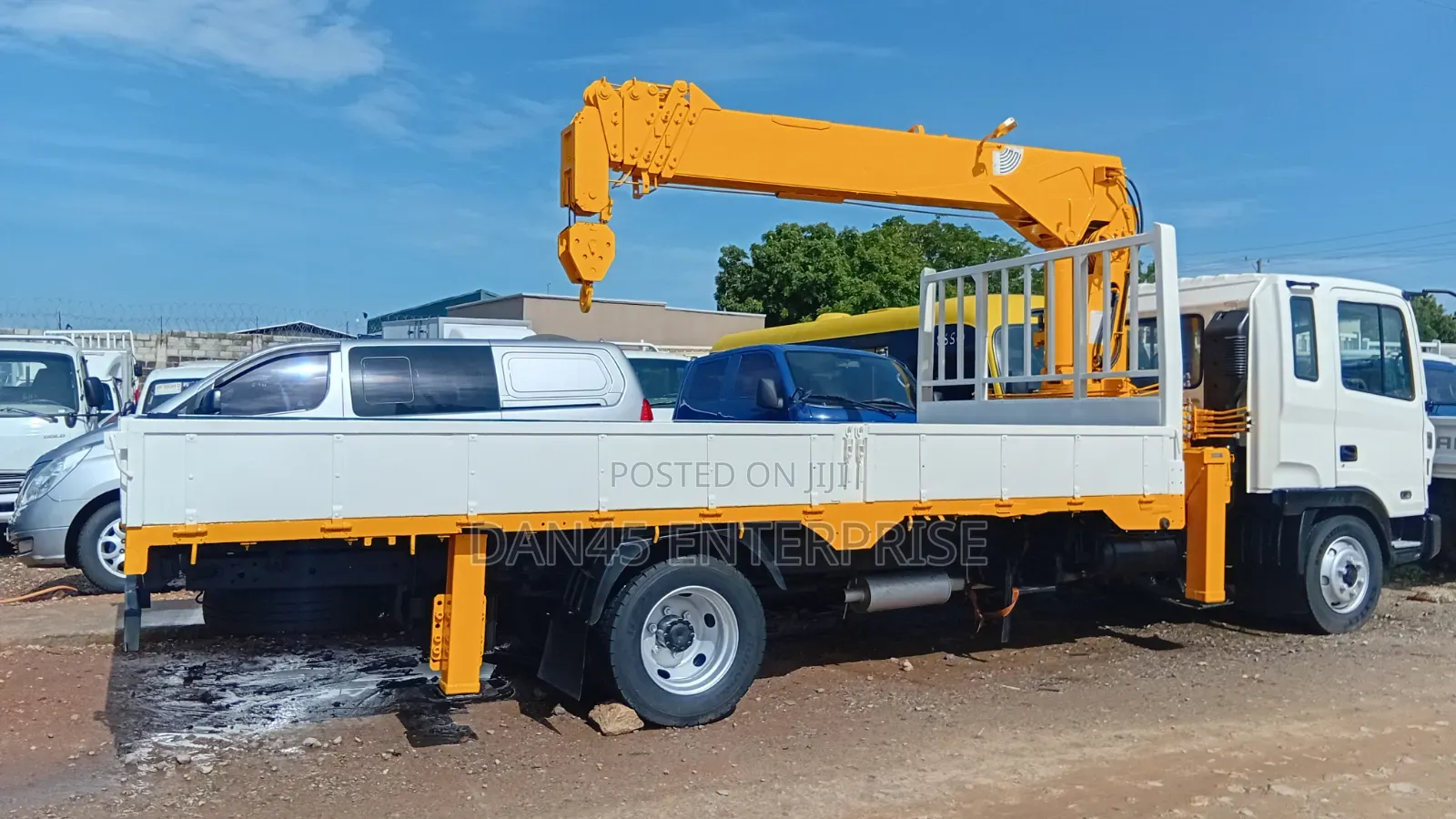 Hyundai 5 Tons Crane Truck