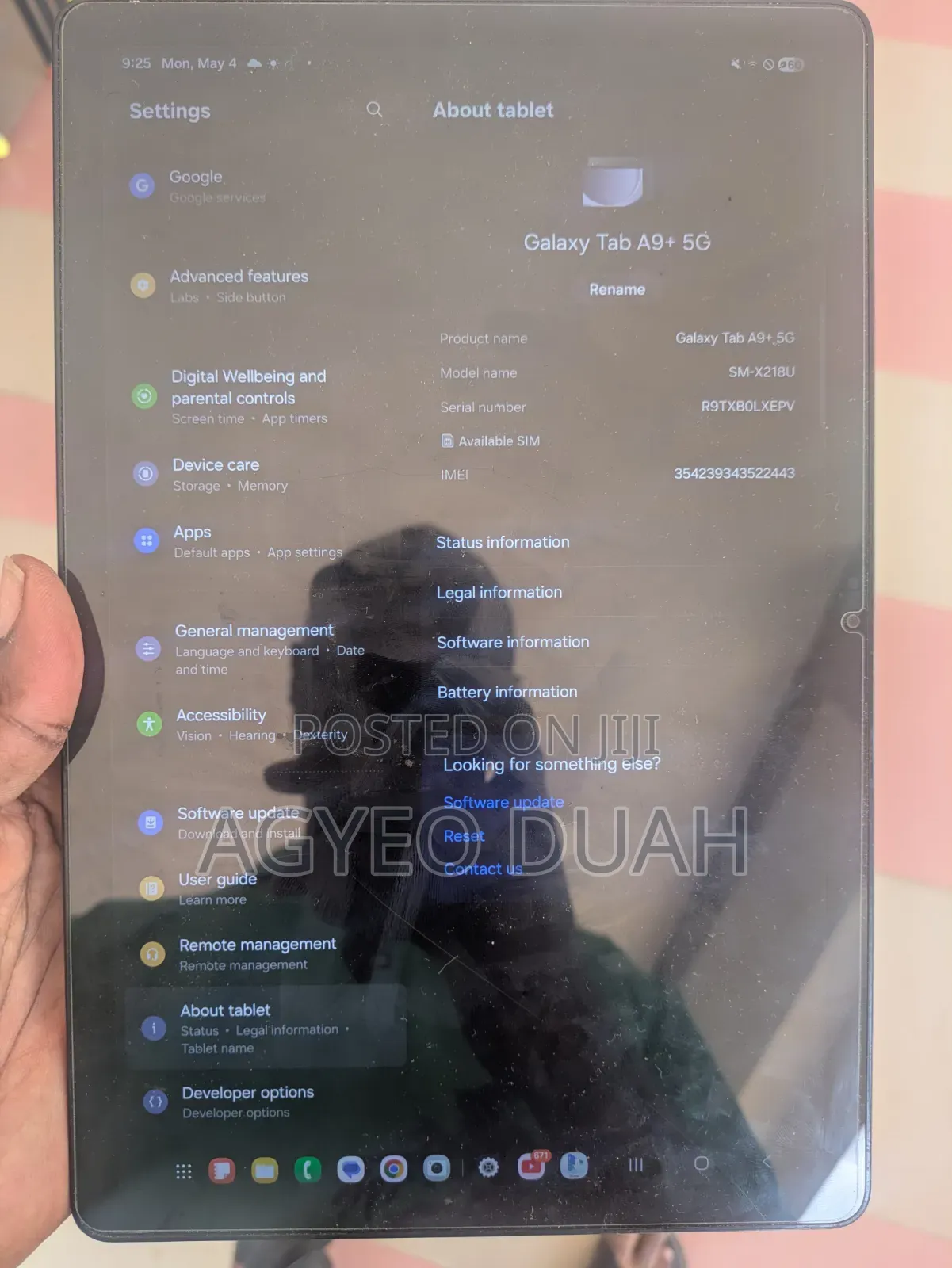 Samsung Galaxy Tab A9+ 64 GB Gray