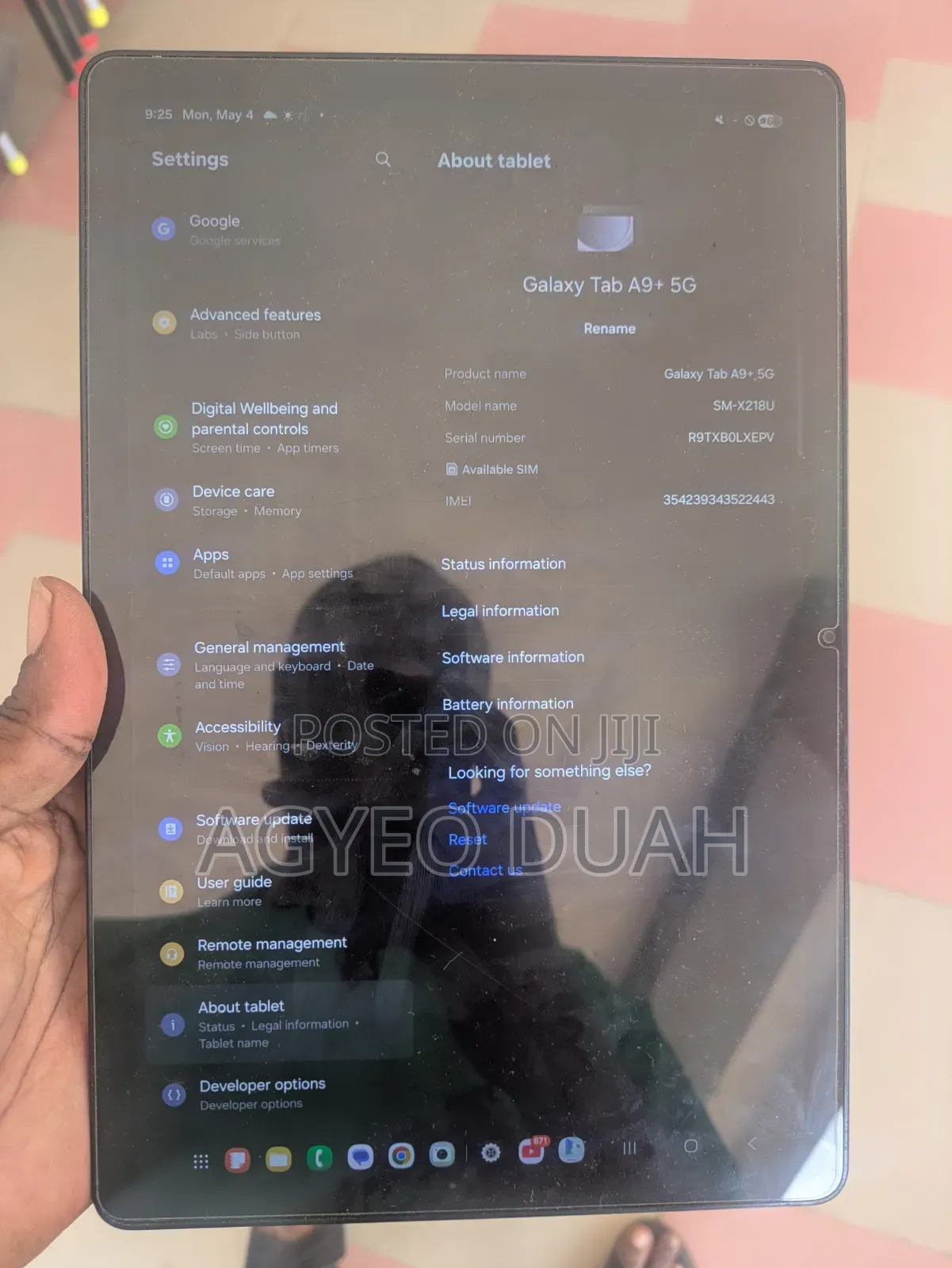 Samsung Galaxy Tab A9+ 64 GB Gray