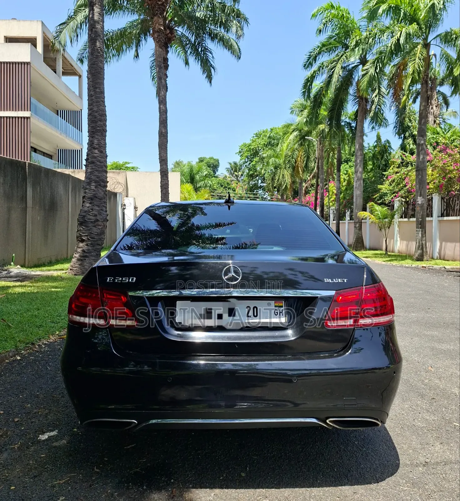 Mercedes-Benz E250 2016 Black