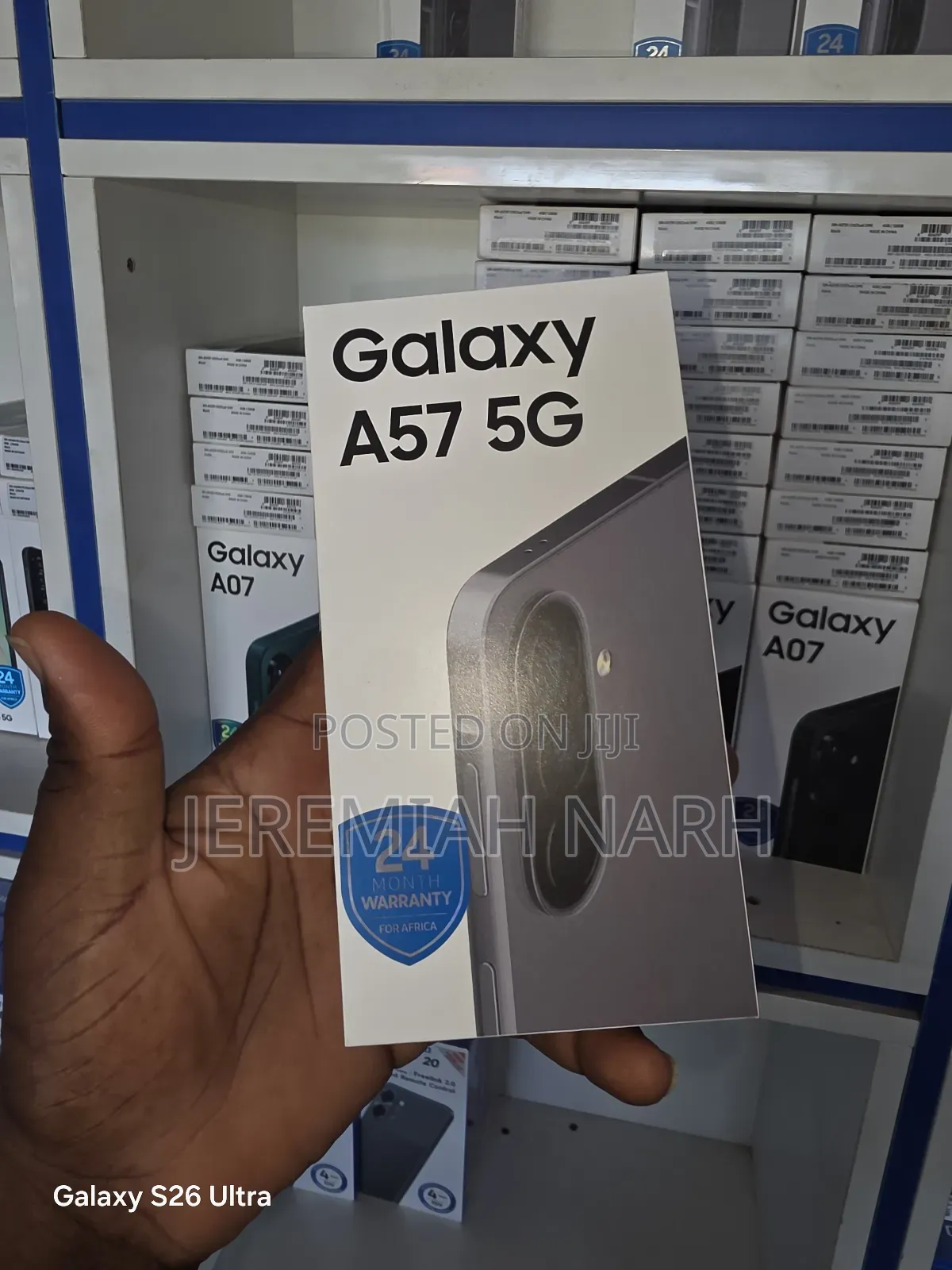 New Samsung Galaxy A57 256 GB White