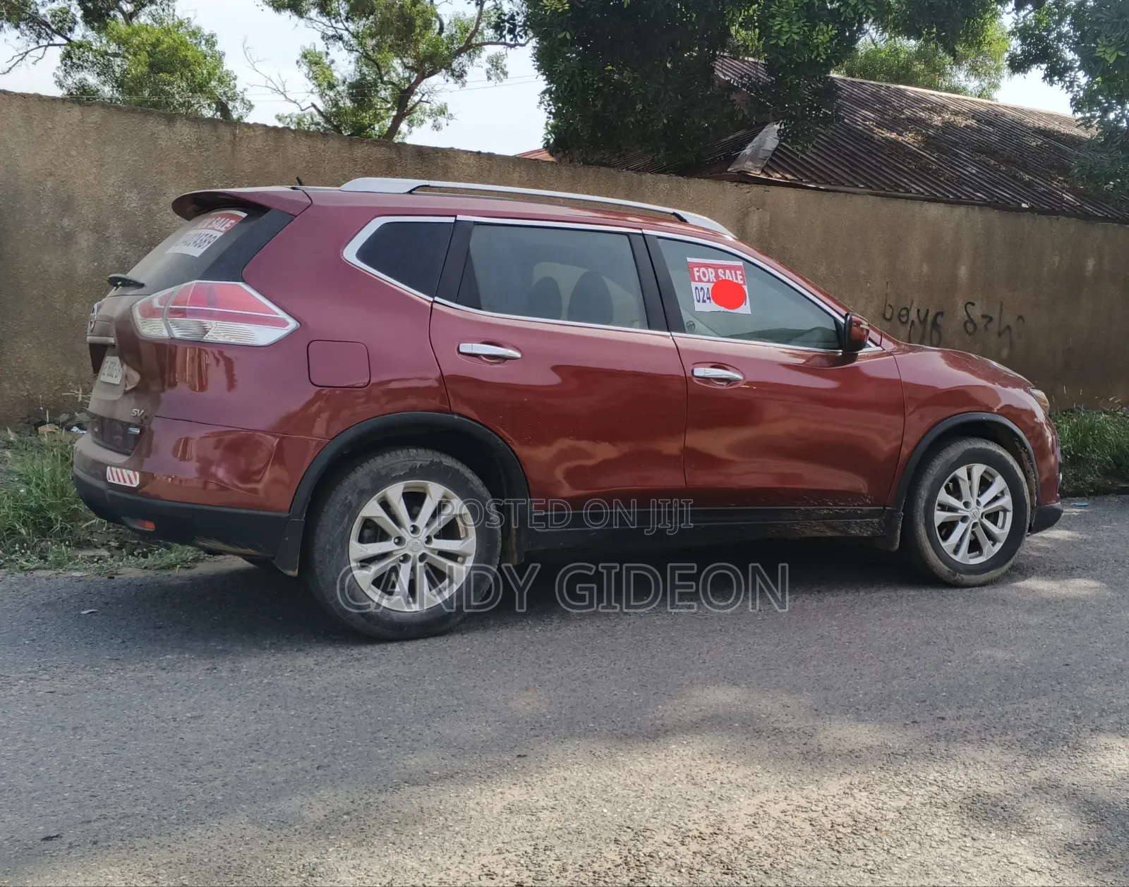 Nissan Rogue 2015 Red
