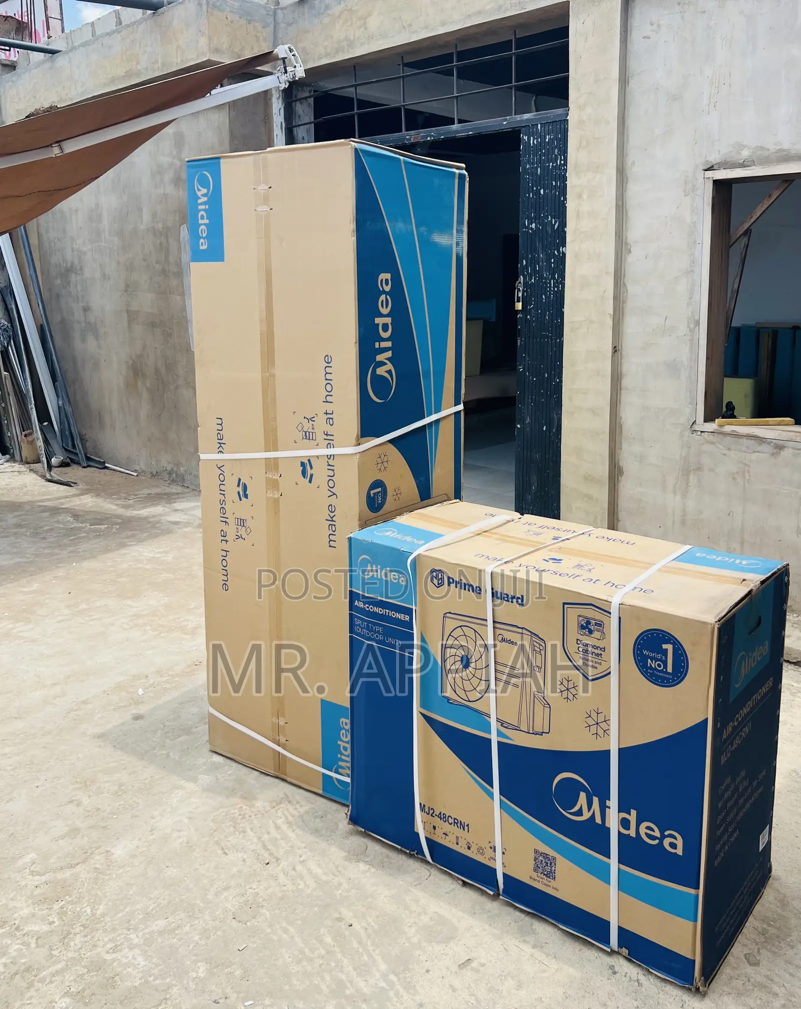 Brand New Midea Mj2-48crn1 5.0hp Floor Standing Ac(White)