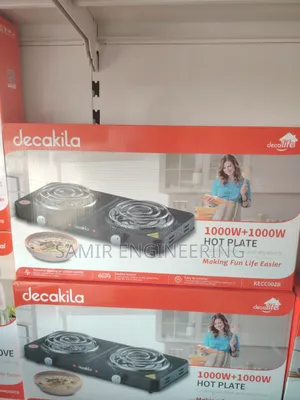 Decakila 2000w Double Hot Plate,