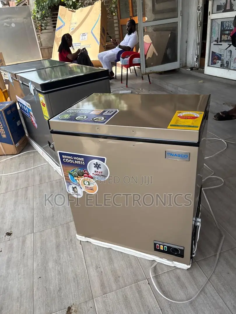 Durable Nasco 150l Chest Freezer for Home Business
