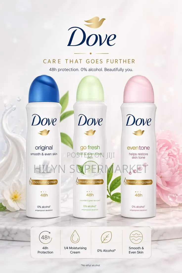 Dove Deodorant Spray