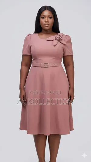 Moderna Ladies Flare Office Dress
