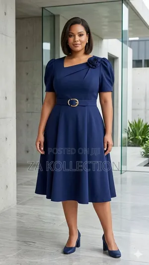 Moderna Ladies Flare Office Dress