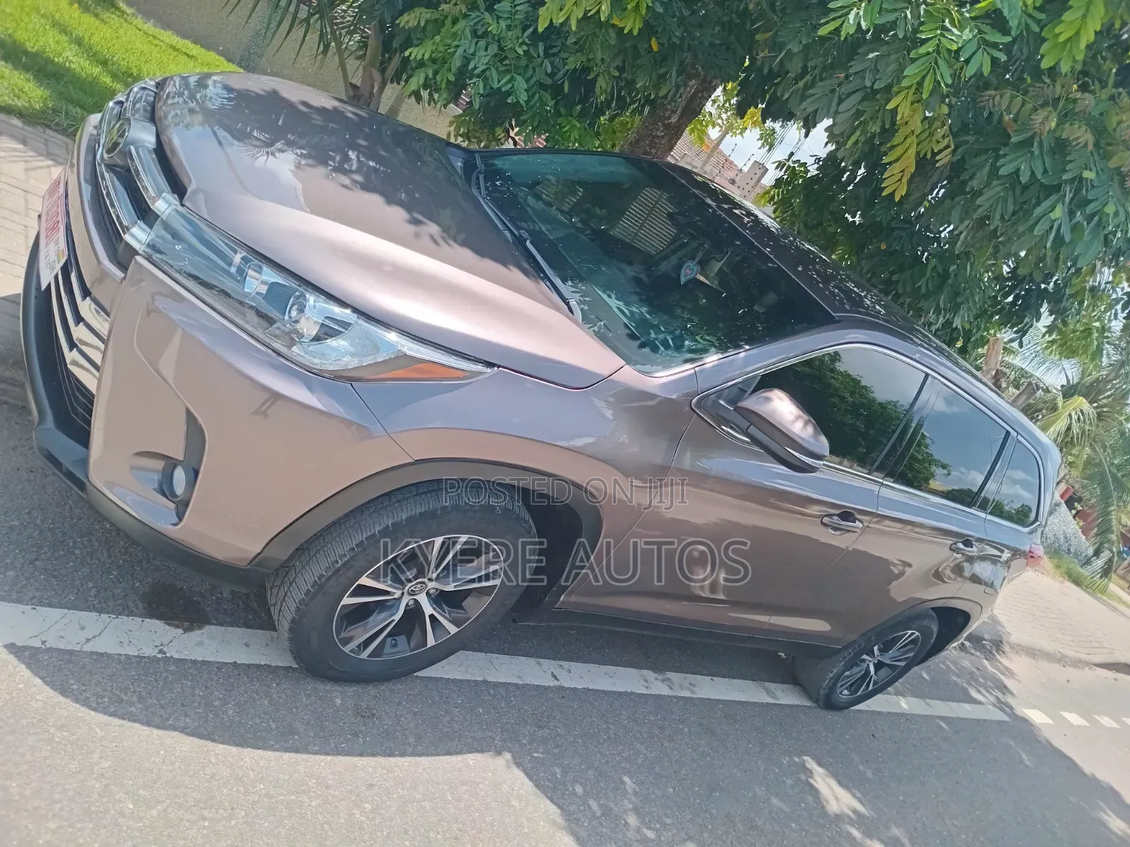 Toyota Highlander LE 2019 Brown