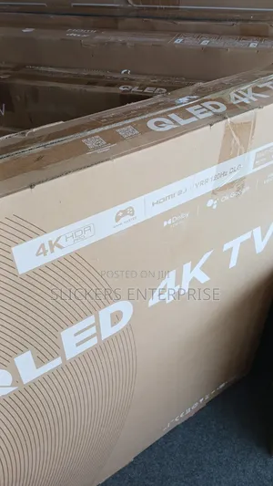 55" TCL Qled HDR Pro Tv 2025 Model:55c61b