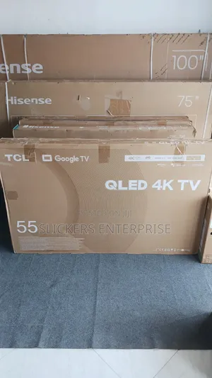 55" TCL Qled HDR Pro Tv 2025 Model:55c61b