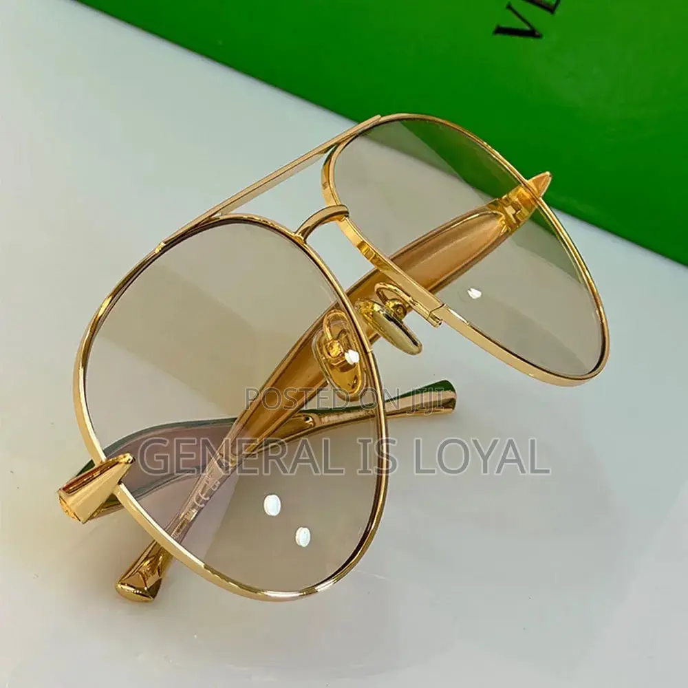 Bottega Veneta Bv1305s Aviator Sunglasses.