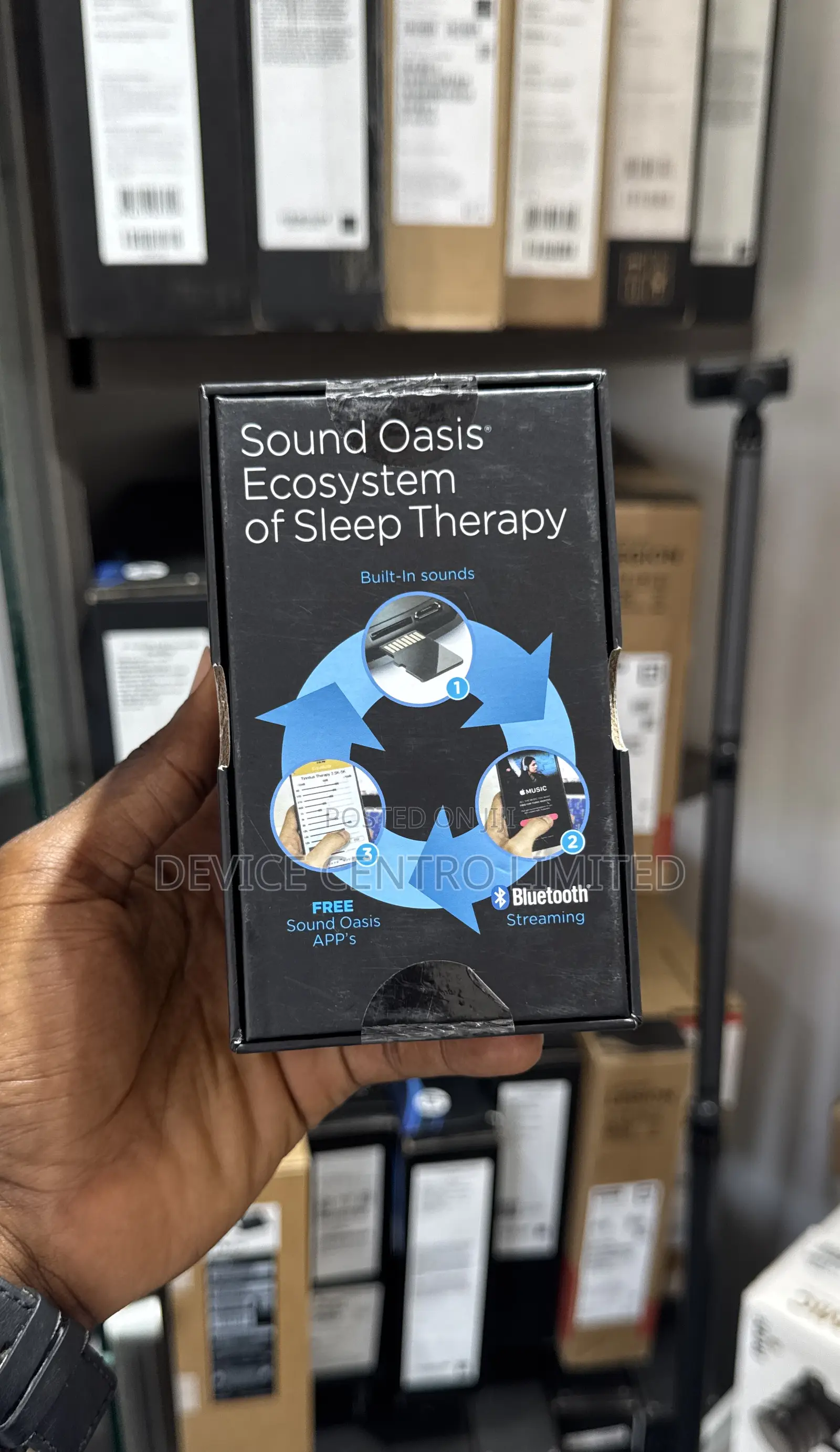 Sound Oasis Sleep Sound Therapy System