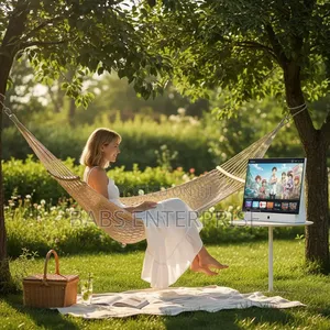 Powerology Portable FHD Smart Tv 27" Rechargeable