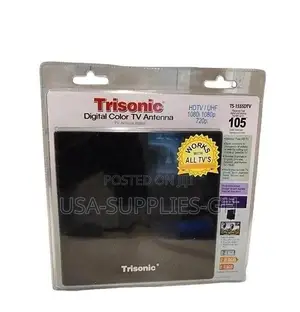 Trisonic Indoor Hdtv/Uhf Digital Tv Antenna From Usa