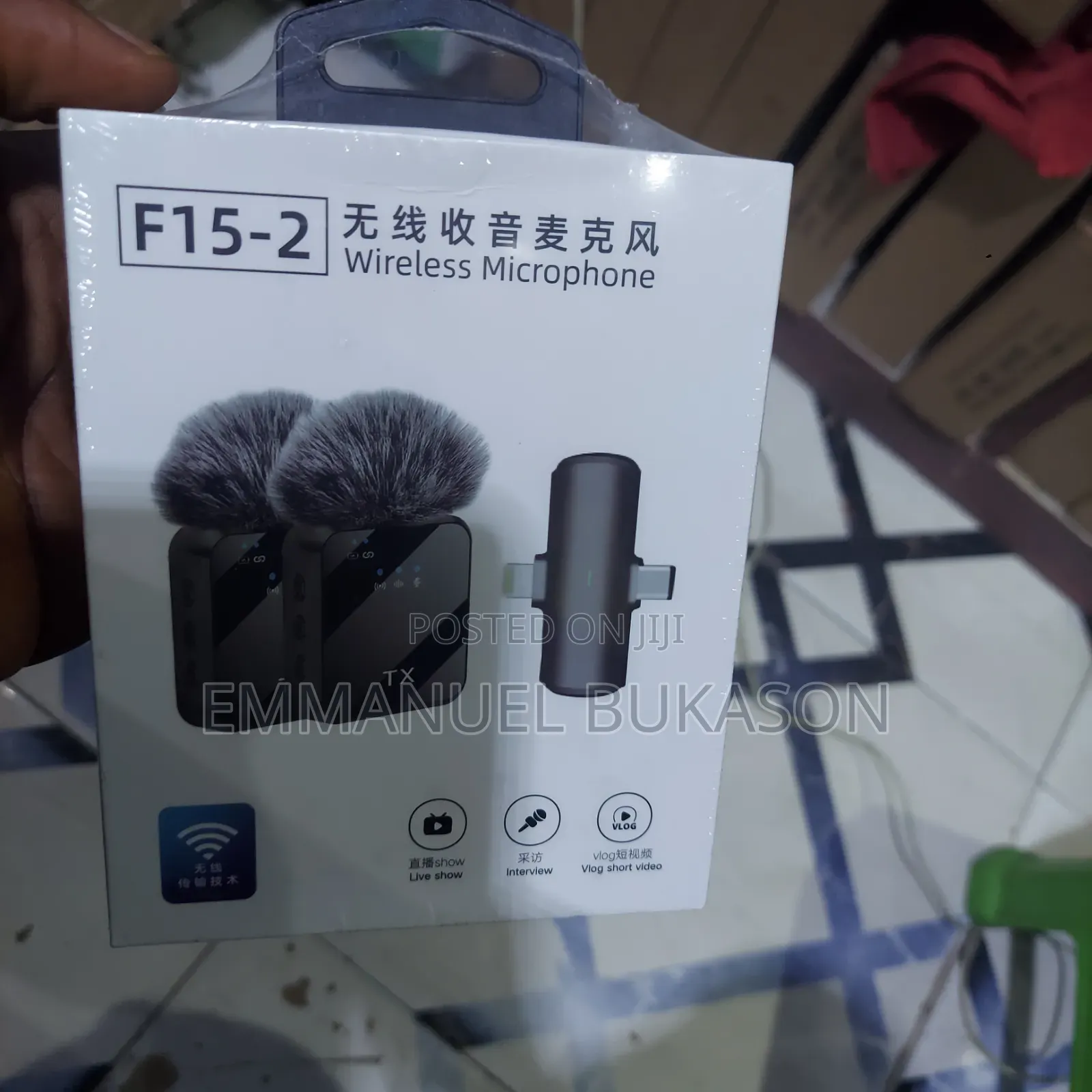 F15 - 2 Microphone For Phones