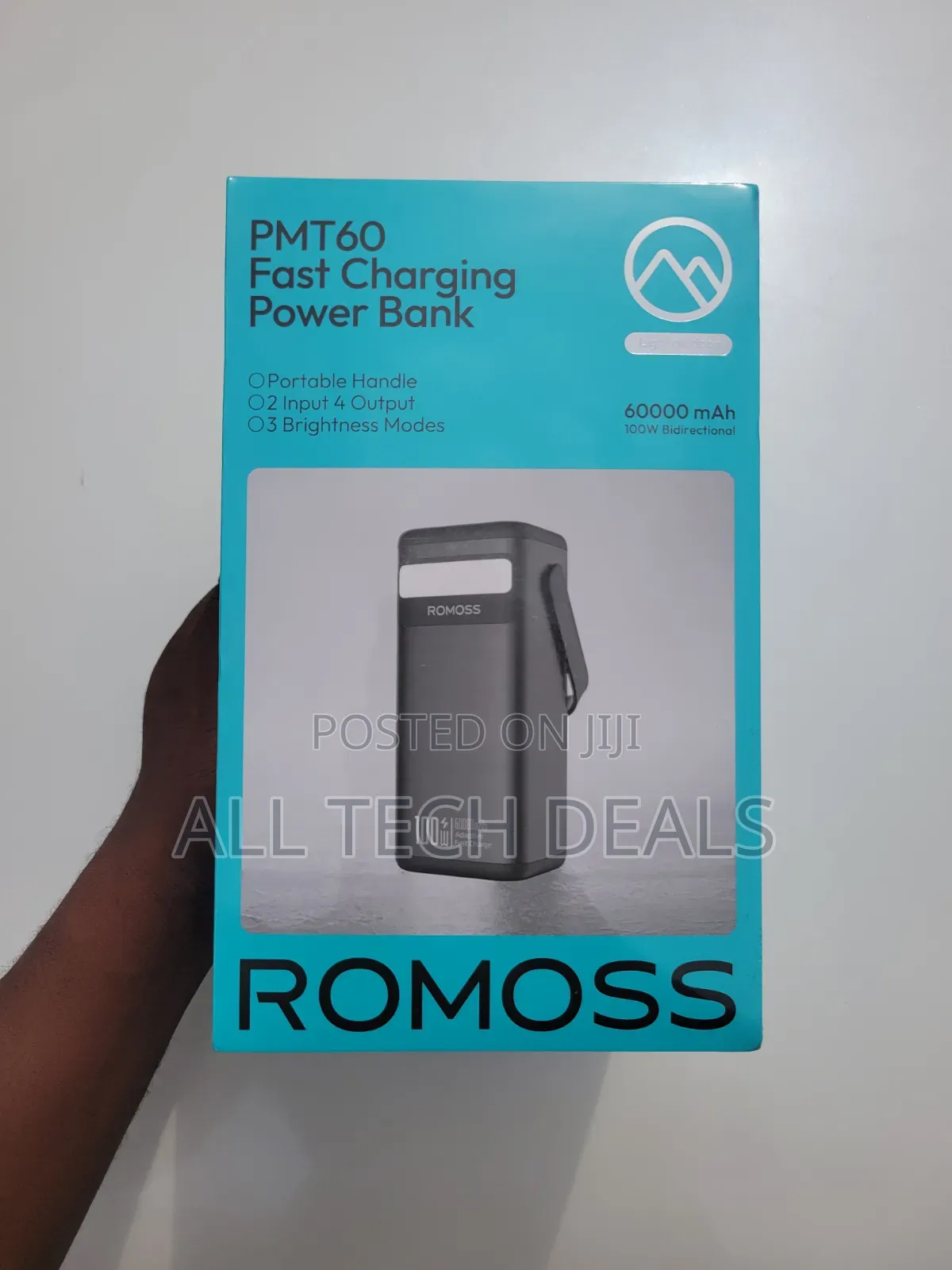 Romoss 60,000mah Power Bank For Laptops And More
