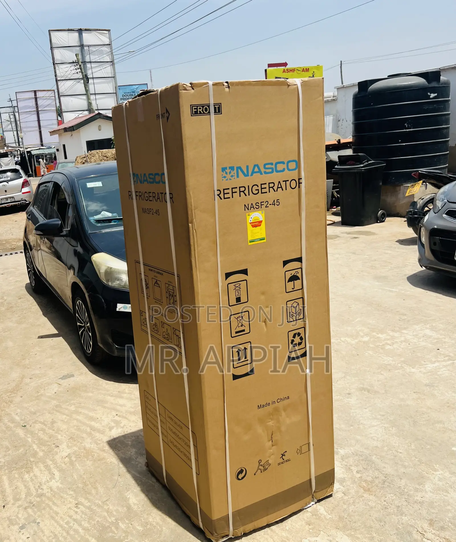 Get Affordable Nasco Nasf 2-45 Double Door Electric Refrigerator(320l)