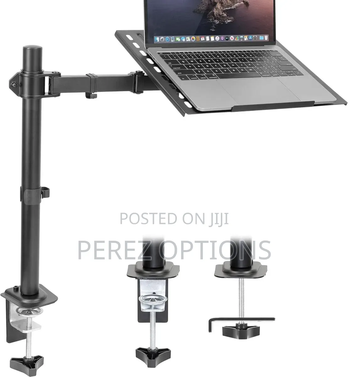 Laptop Desk Mount, Fully Adjustable Ergonomic Laptop Arm