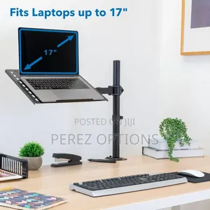 Laptop Desk Mount, Fully Adjustable Ergonomic Laptop Arm