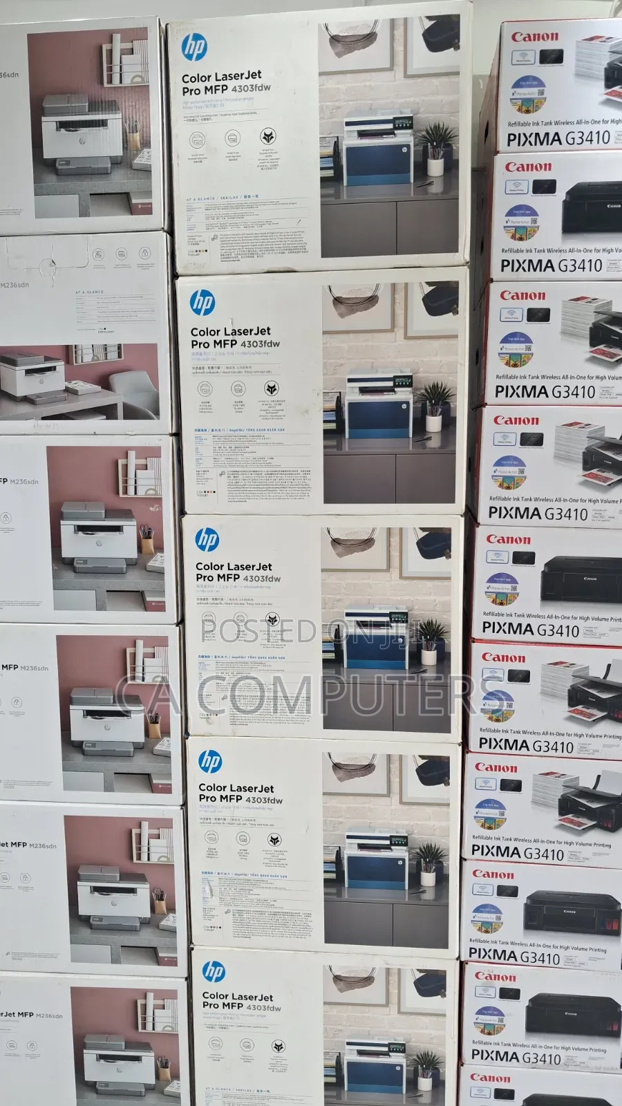 HP Color Laserjet Pro MFP 4303fdw Printer