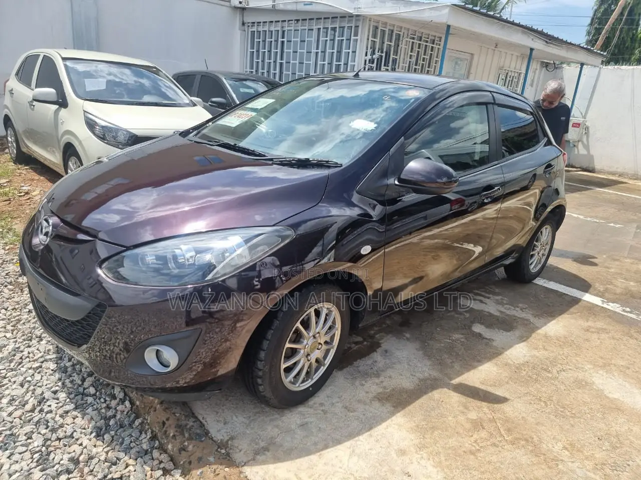 Mazda Demio 2012 Purple