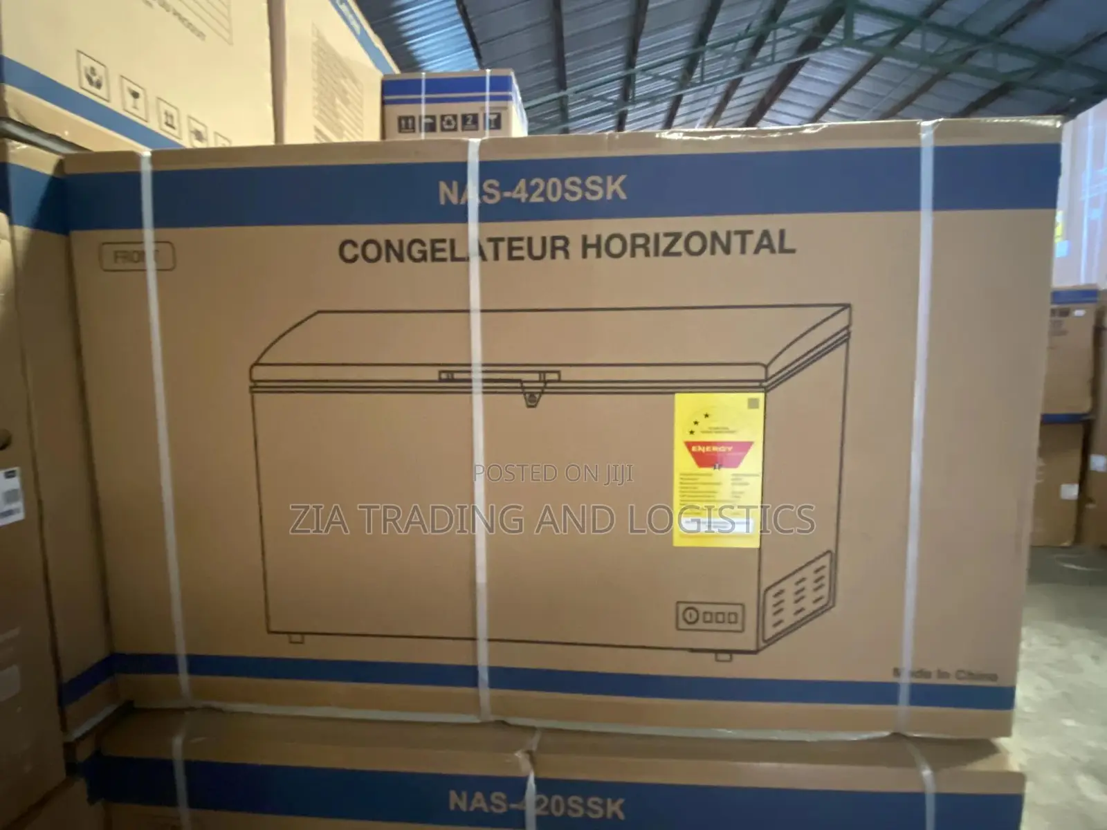 Nasco 392ltrs Chest Freezer Nas-420s-Sk (3star)