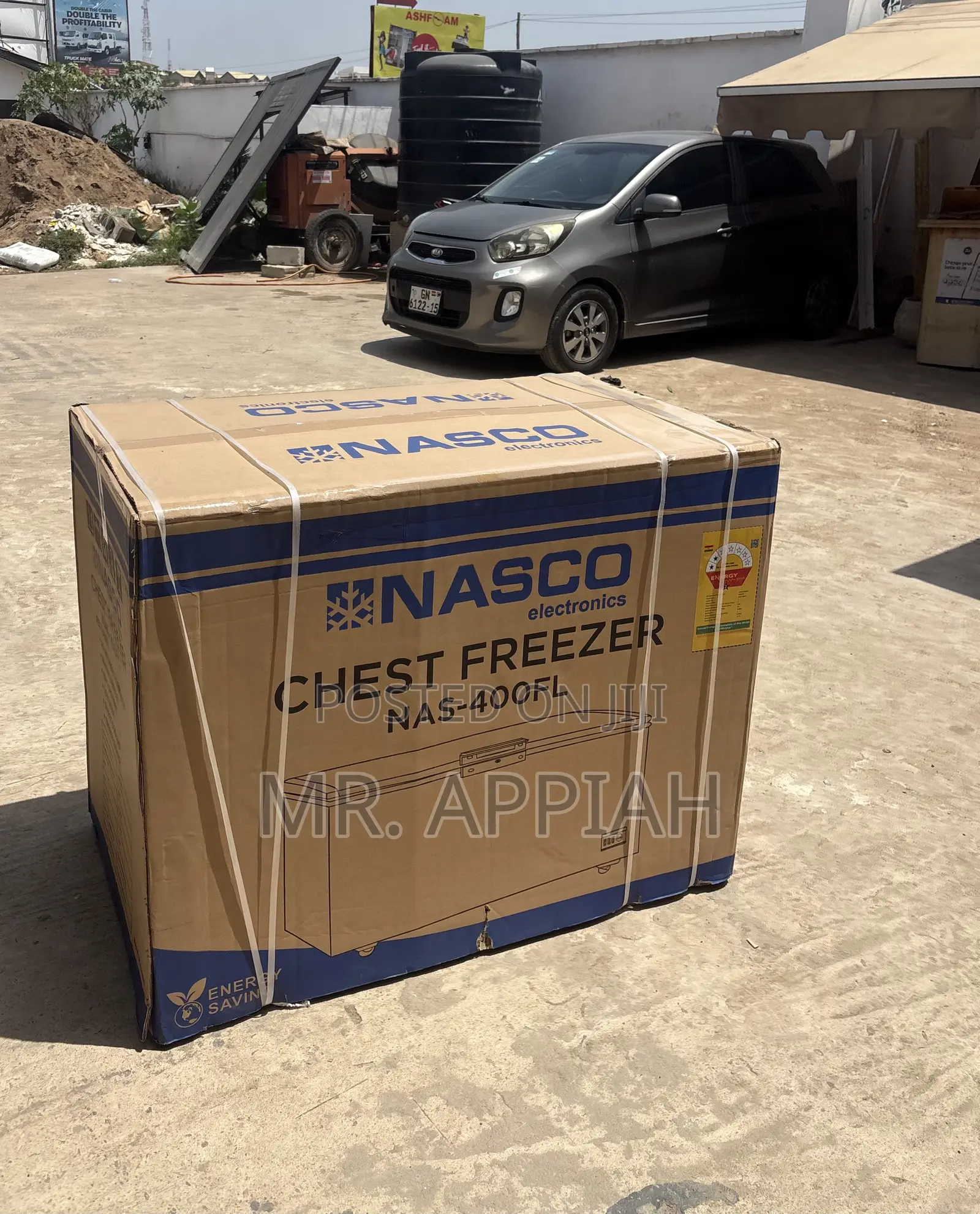 Premium Nasco Nas 400fl Single Door Electric Chest Freezer(288l) 