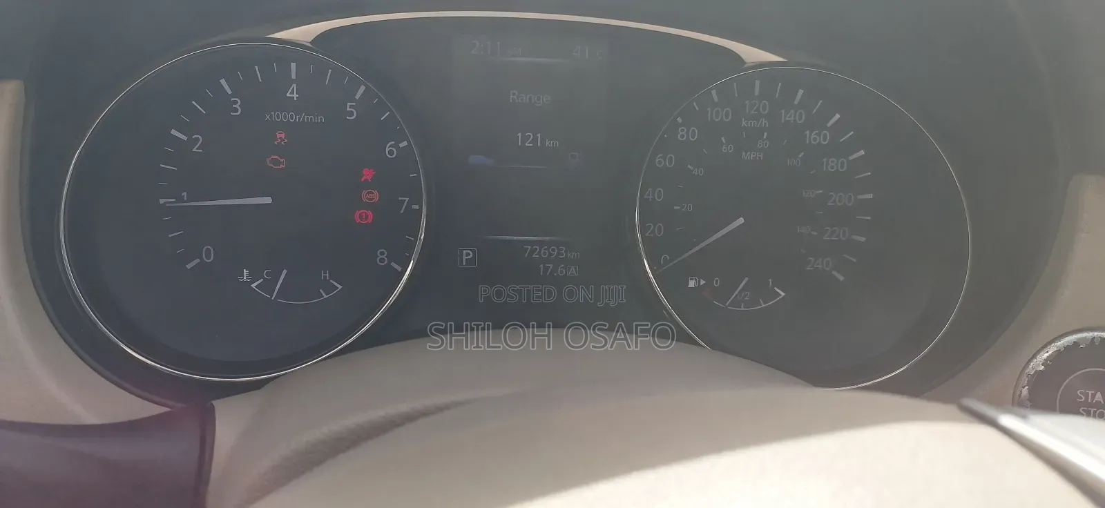 Nissan X-Trail 2.5 Petrol AWD 2016 Black