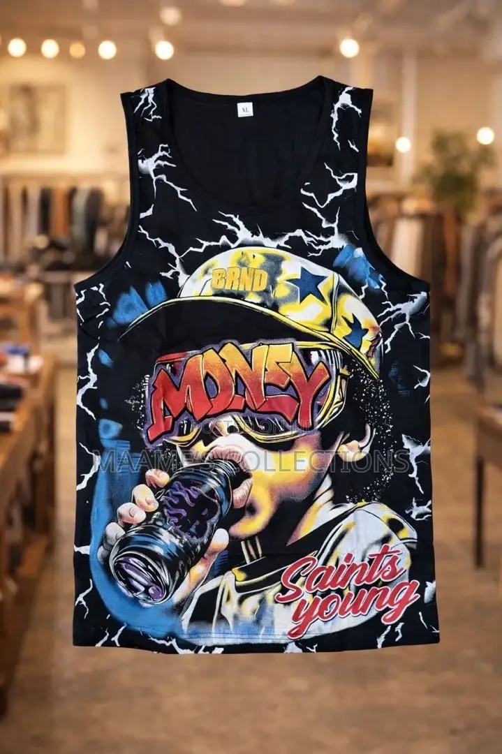 Men’S Graphic Tank Top / Sleeveless