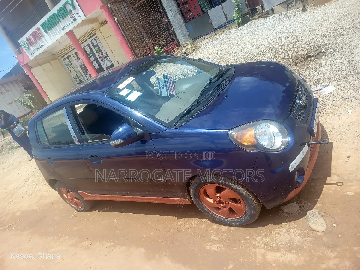 Kia Morning 2008 Blue