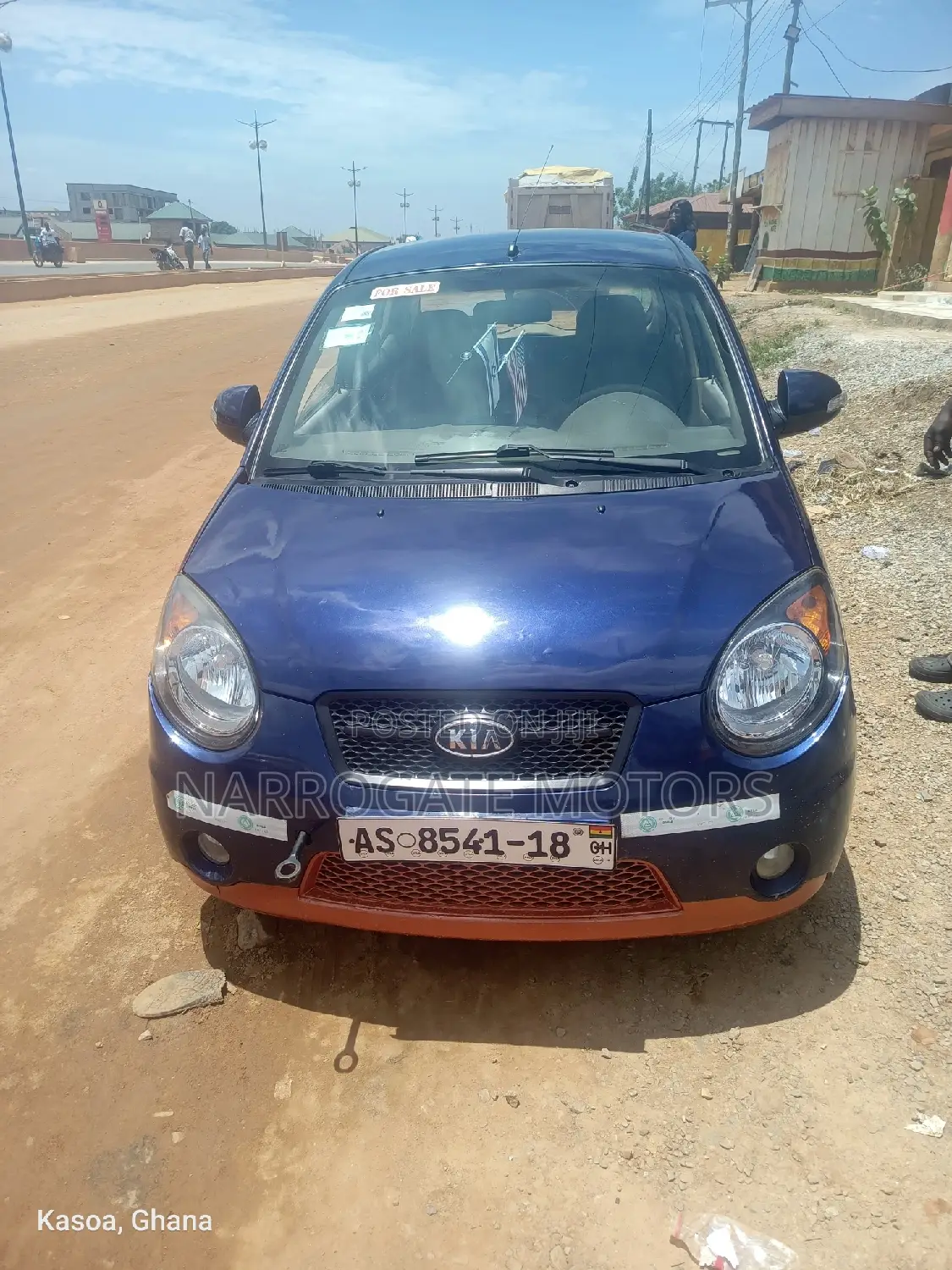 Kia Morning 2008 Blue