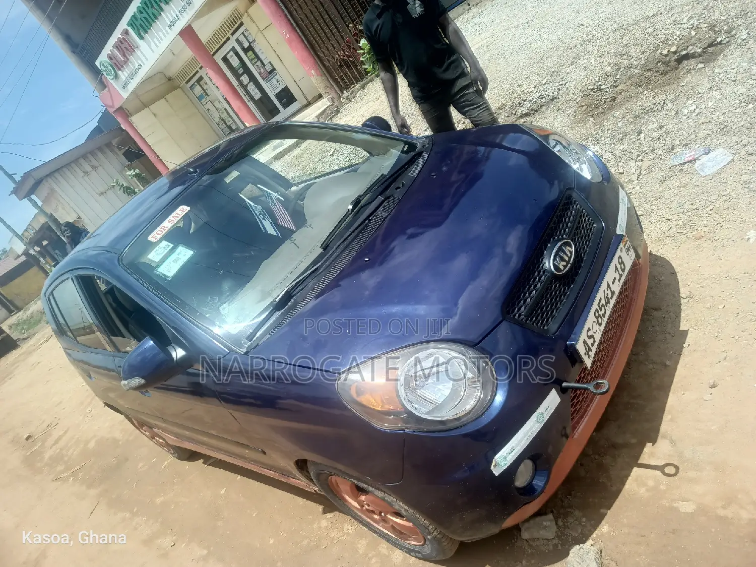Kia Morning 2008 Blue