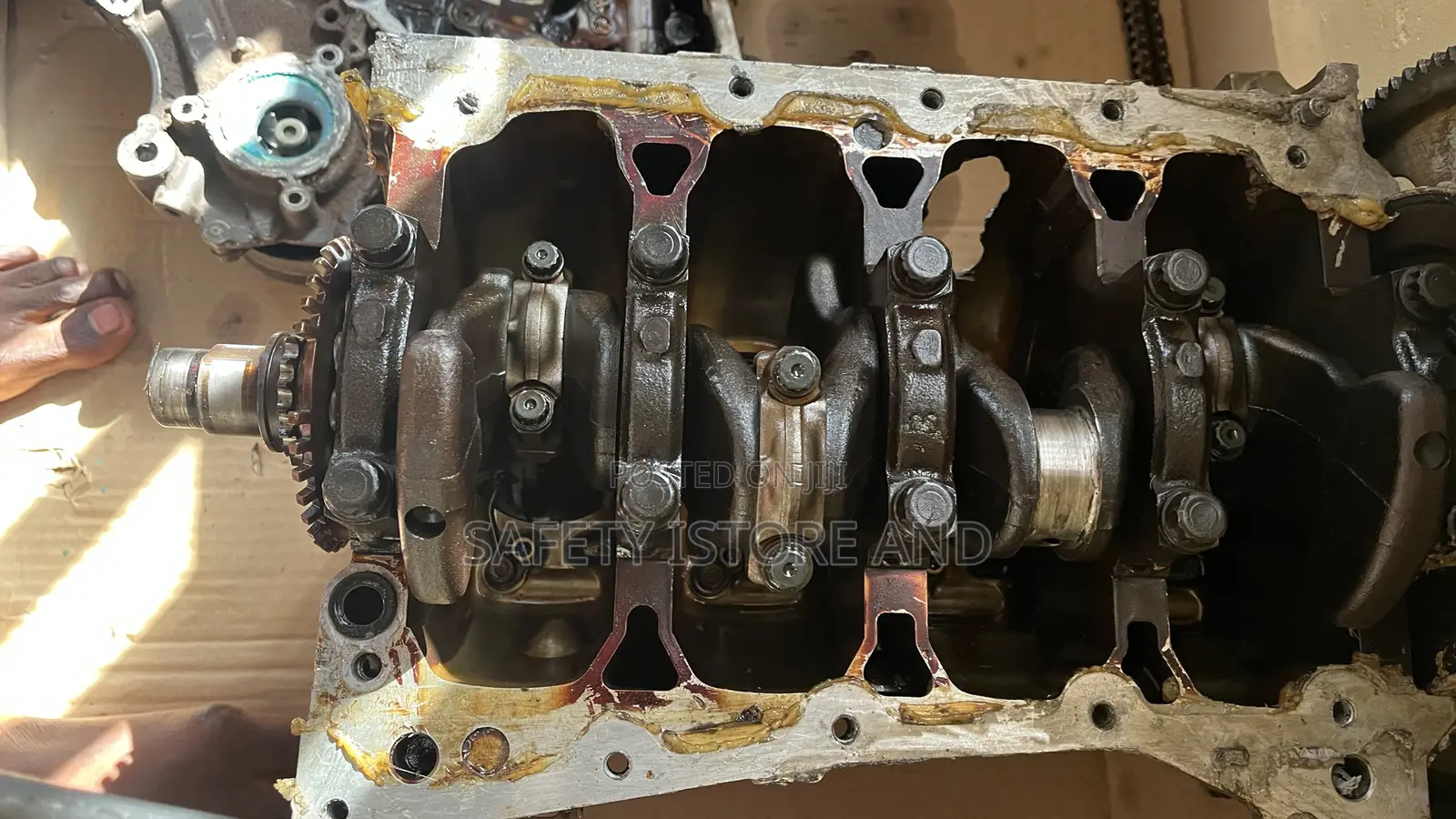 Original Complete Crank Shaft Vitz 2012 4 Plugs