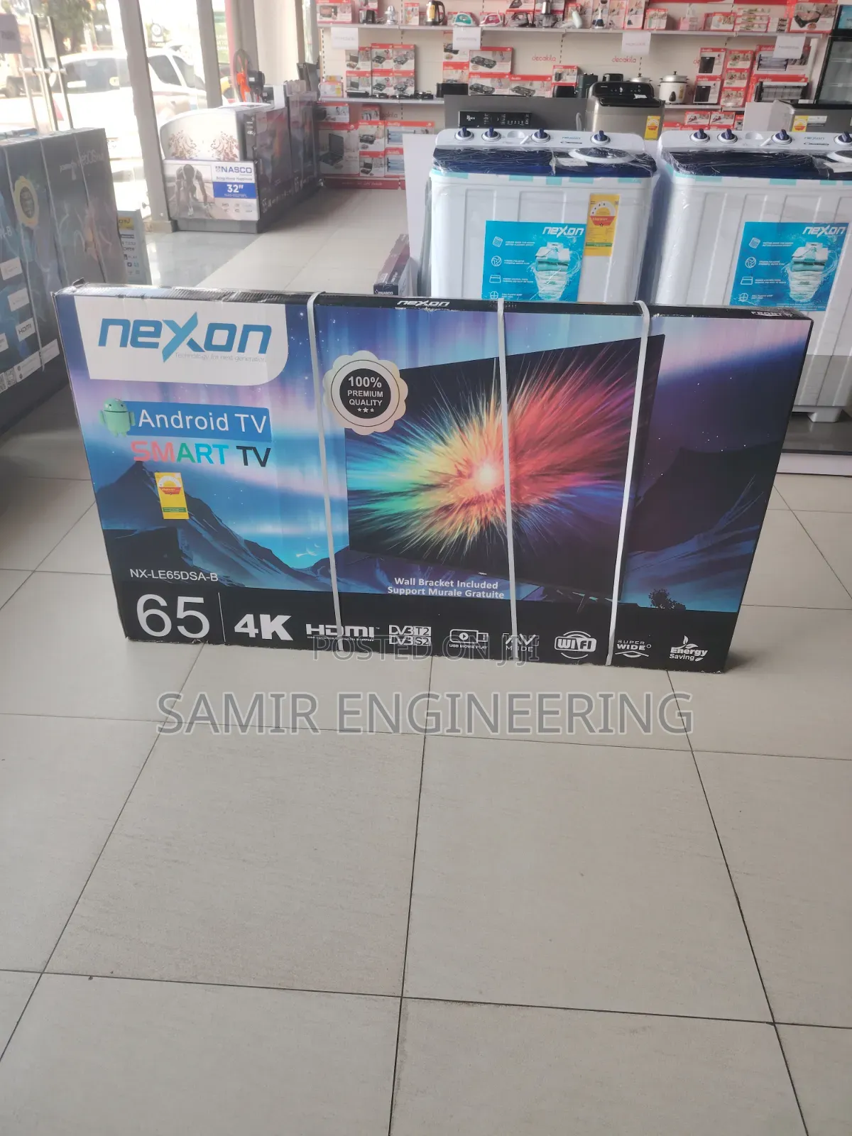 Nexon 65-Inch Uhd Smart Android Tv (Nx-Le65dsa-B): Your Home
