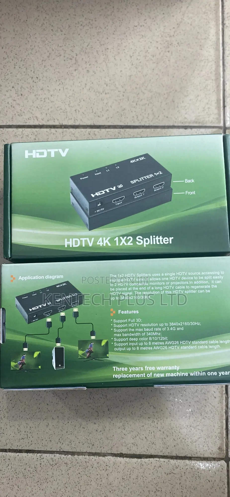 Hdmi 4k 1x2 Splitter