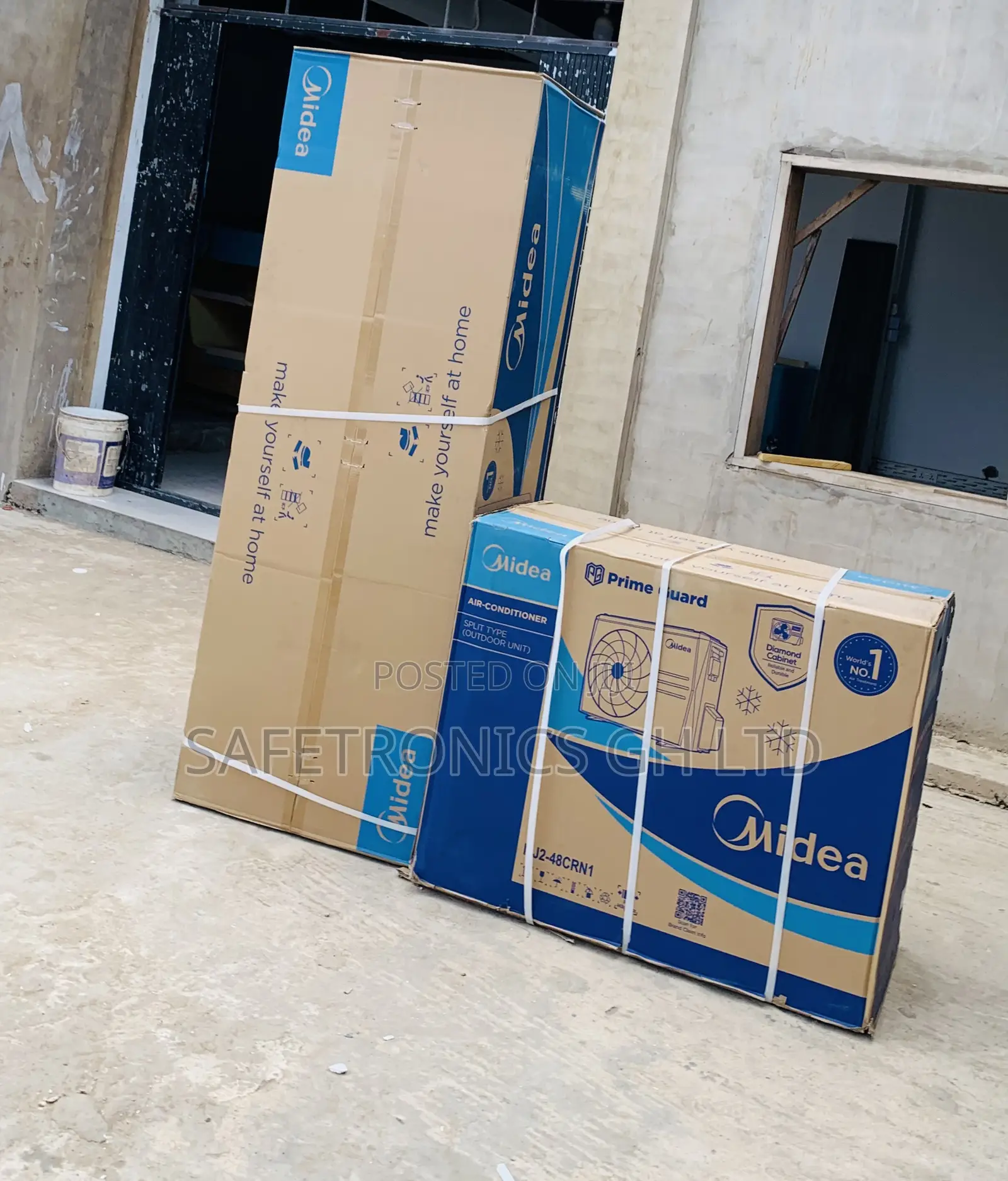 Kindly Order Midea 5hp Floor Standing Air Conditioner (Mj2-48crn1)