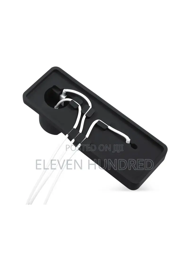 3-in-1 Silicone Stand Holder Charging Dock (Black)