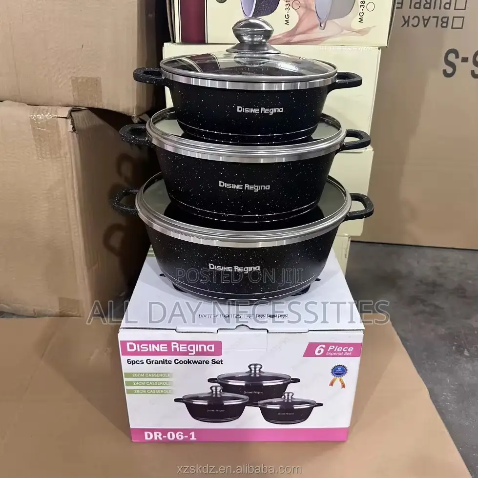 3 in 1 Granite Nonstick Cookware