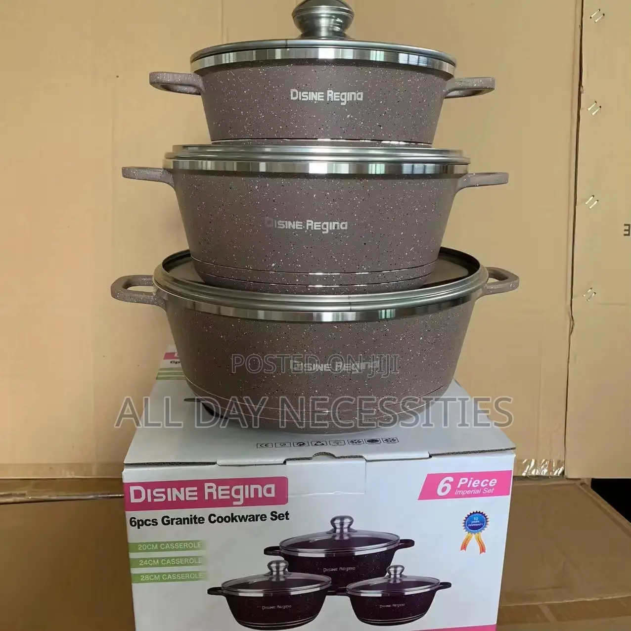3 in 1 Granite Nonstick Cookware